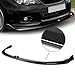 Auto Dynasty 3Pcs CS2-Style Car Front Bumper Lip Spoiler Wing Body Kit Compatible with Subaru Impreza WRX STI 08-10, Gloss Black