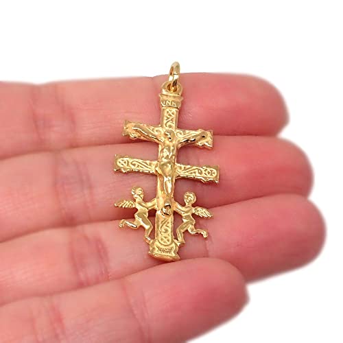 Cruz Colgante Plata 925 Unisex Inmaculada Romero 38mm