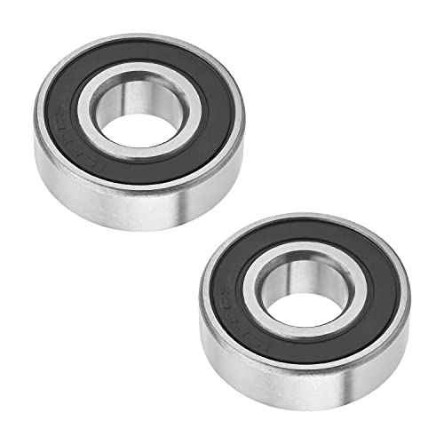 Othmro 2Pcs 1622-2RS Deep Groove Bearings Double Bearing High Carbon Chromium Bearing Steel GCr15 Roller Guide Bearing Deep-Groove Ball Bearings for Scooters Elevators Robotics 14.29x34.93x11.11mm
