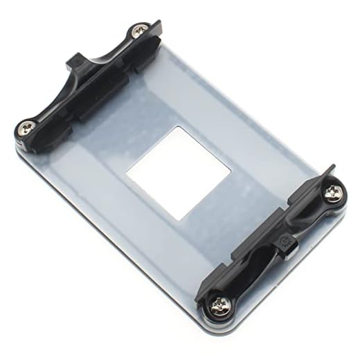 HAJXZH AM4 Backplane Back CPU Heatsink Bracket Motherboard CPU Fan Cooling Mounting Sheet Plate Bracket