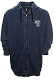  Kitaro Hoody Kapuzenjacke Sweatjacke Sweatshirt Herren Übergröße Plusgröße, Farbe:dunkelblau;Herrengrößen:3 XL
