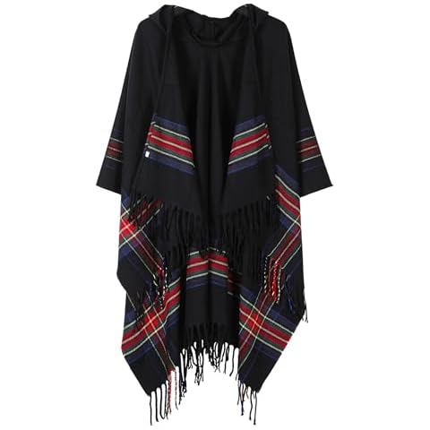 Poncho Hiver Rayson Femme Cover