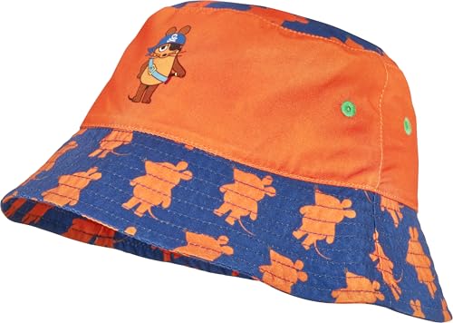 Playshoes Unisex Kinder Wendehut Sonnenhut, DIE Maus Pirat, 53