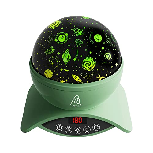 Amouhom Night Light Lamp Star Projector For Bedroom,Led Lamp Star Light Projector For Kids Baby,Glow In The Dark Stars,Rotation Lamp With Timer Remote And Chargeable,Ceiling Decor Gifts For Boys Girls #TOP28