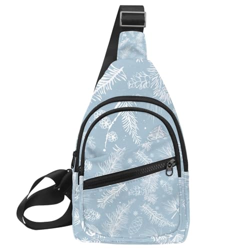 Bolso bandolera bohemio con estampado de flores geométrico, mochila cruzada impermeable unisex