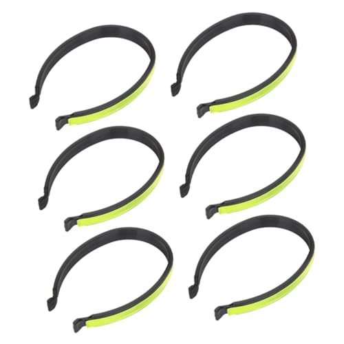 Toddmomy 3pairs Reflective Riding Pants Clips Bike Accessory Cycling Trouser Wrap Clip Pants Clips for Cyclists Reflective Cycling Trouser Clips Riding Reflective Bands Light Green Plastic