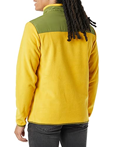 Image of Amazon Essentials Men's Insulated Fleece Jacket, Quarter-Zip Pullover for Cold Weather