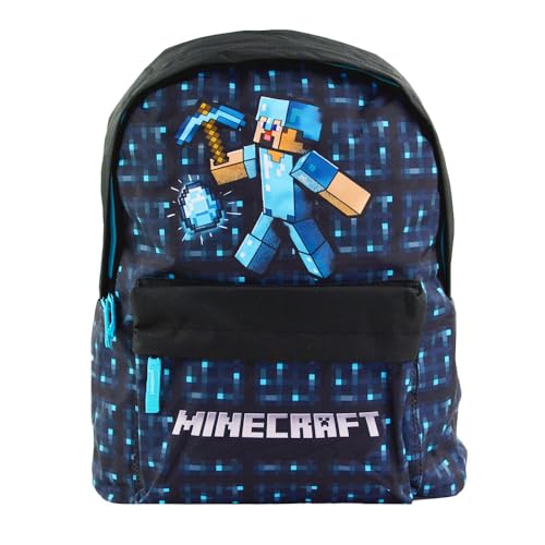 Minecraft sac à dos Diamond 1 compartiment grand format pour enfant