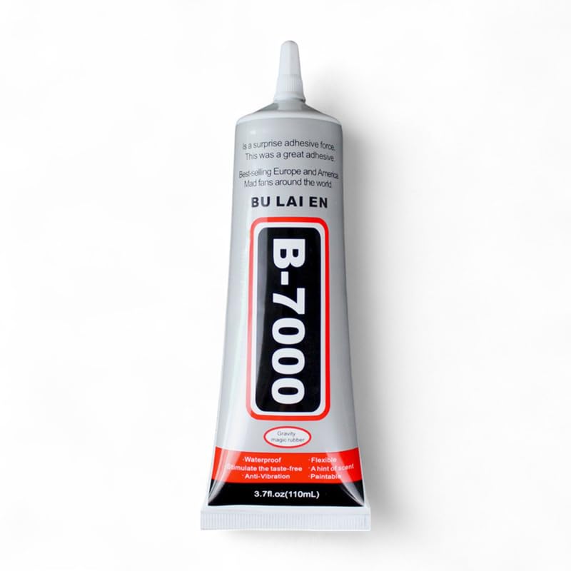 B7000 Multi-Purpose Adhesive Glue 50ml – Pack of 1 | Strong Fabric & Craft Glues for Clothes, Rhinestones, Plastic, Glass, Mobile Repair, DIY Projects