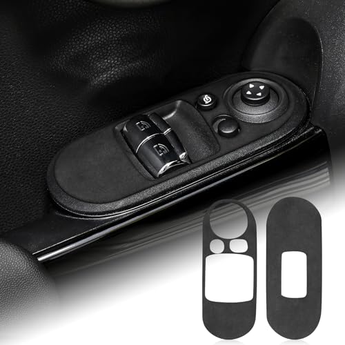 FDAIUN For BMW �~�j F56 �E�B���h�E ���t�g�X�C�b�`�{�^���J�o�[�g���� �X�e�b�J�[ �X�C�b�` �p�l�� �t���[�� ���� �A�N�Z�T���[ �X�G�[�h�ޗ� �\�t�g�Ȏ�G�� ������� �J�X�^���h���X�A�b�v BMW mini F56�K�p �����p�[�c �C