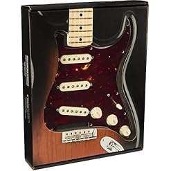 Fender Pré-Filaire Pickguard Strat Vintage Sans Bruit de Vintage – S/S/S – Shell de Tortue 0992345500 Rouge - Les Beatles, Paul McCartney, John Lennon, RIngo Starr, George Harrison Fender Pré-Filaire Pickguard Strat Vintage Sans Bruit de Vintage - S/S/S - Shell de Tortue 0992345500 Rouge – Image 5