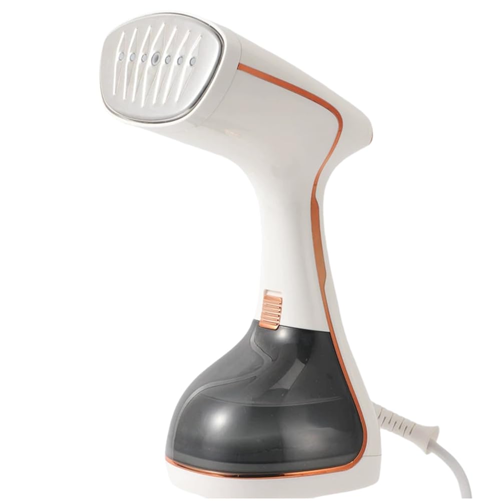 Défroisseur vapeur portable pour vêtements avec réservoir amovible noir UE