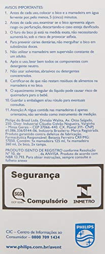 Mamadeira, Philips Avent, Transparente