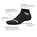 Swiftwick- ASPIRE TWO (3 Pairs) Running & Cycling Socks, Firm Compression Fit (Black, Small)