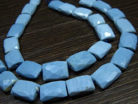 Opaline Bleue Africaine LKBEADS pour créer vos colliers de mariage et d'été
