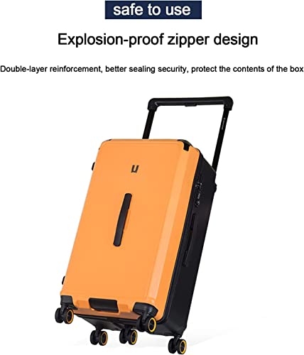 Travel Bag, Lightweight Boarding Suitcase, Large Capacity, Wide Trolley Student Trolley Bag, Thick Password Hard Suitcase, Shock-orbing and Durable,2