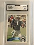 2011 Topps Football #200 Cam Newton RC Rookie Carolina Panthers Graded GEM MINT GMA 10 Official NFL...