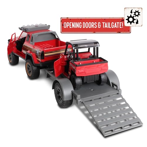 BigRanch 10pc Truck with UTV Trailer by NKOK - Image 2