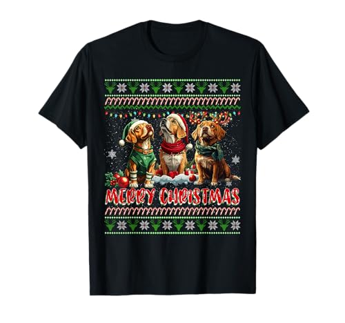 Rhodesian Ridgeback Christmas Tree Decorations Dog Lover Camiseta