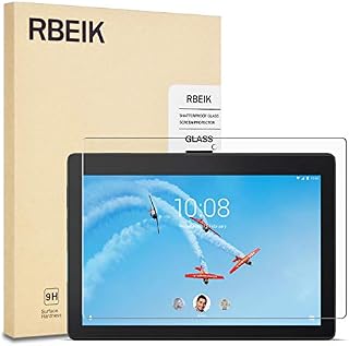 Lenovo Tab E10 Screen Protector Glass, RBEIK 9H Hardness Tempered Glass Scratch Resistant Bubble Free Anti-Fingerprint Screen Protector Only fit Lenovo Tab E10 Tablet