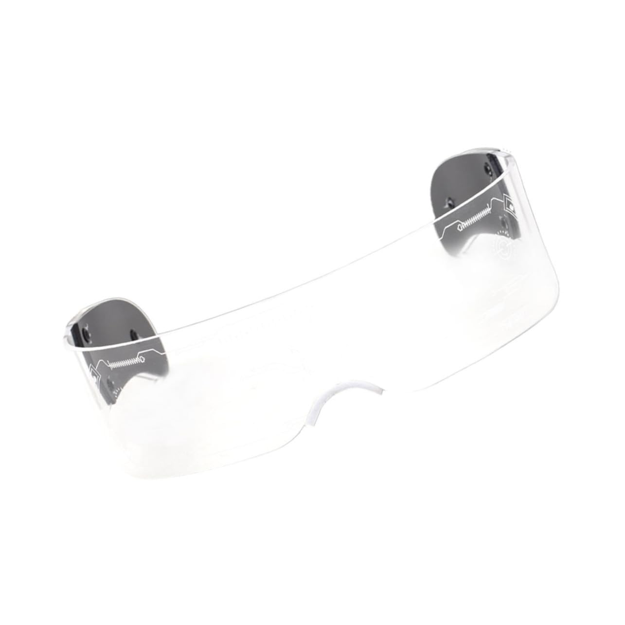 Amosfun Party Luminous Glasses LED Eyeglasses Prop for Nightclub Movement Light up Glasses for Festival Party Interesting for Event