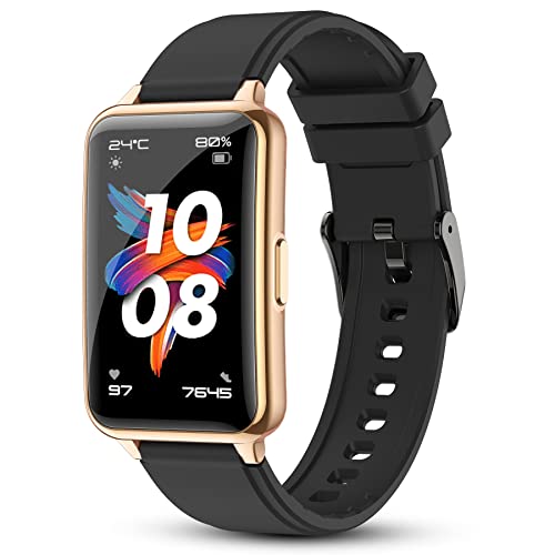 Toycod Smart Watch With Bluetooth App, 1.57'' Touch Screen Fitness Tracker With Heart Rate Monitor, Sleep Blood Oxygen Monitor, Pedometer, Ip68 Waterproof Smart Watch For Android Iphones Ios #TOP20