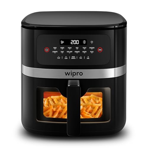 Wipro Elato CAF 202 Digital Air Fryer | PTFE Free Ceramic Coated ...