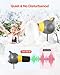 VEVOR Foam Machine, 115 W Party Foam Cannon, Portable Foam Maker with a Tripod Stand, Powerful Foam Party Machine, for Backyard, Pool, Outdoor Events, Birthdays, Celebrations and Party, Grey & Yellow