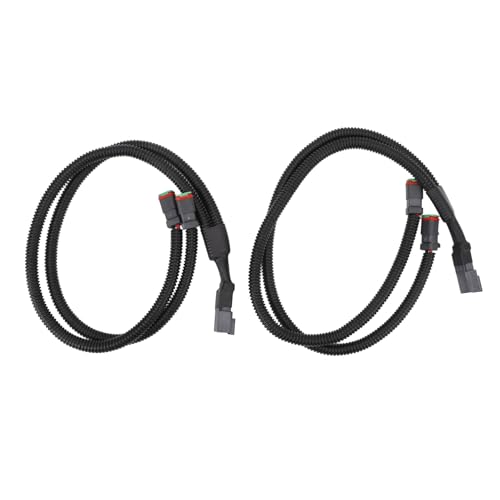DT Wi Harness A, 2 Piezas Wi Harness A conector divisor, plug and play para barra LED, LED Pod Fog y más miniatura 1