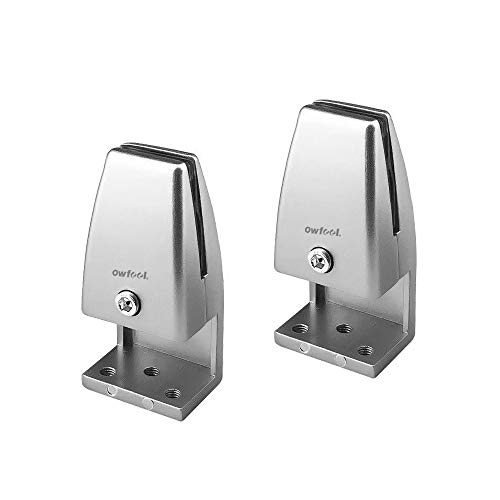 Owfeel 2pcs Office Partition Clip Side Plus-in Screen Clip Office Desk Partition Clip Clamp Holder