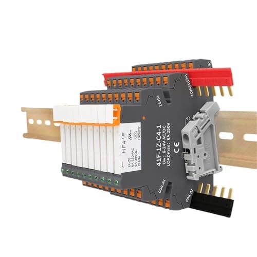 Module de relais rail DIN HF 41F 24V anti-encombrement armoire