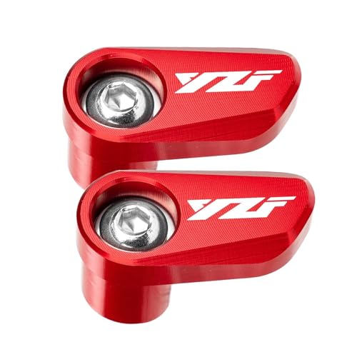 Capteur ABS Yamaha R7 R6 R3 R9 protégé par un couvercle en aluminium rouge haute résistance