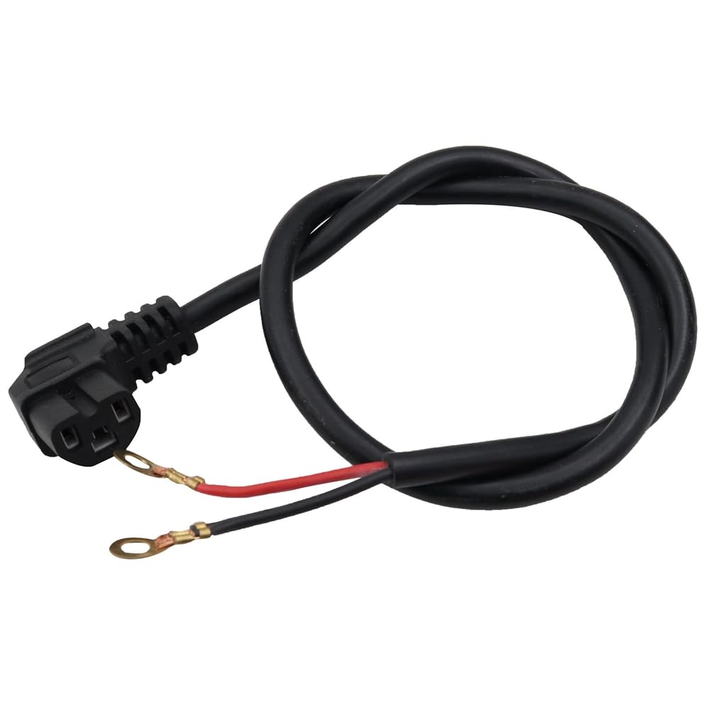 Cable Conector de Alimentación para Citycoco, de Carga, Cable Acodado Alargado para Piezas de Patinete Eléctrico Citycoco, 70 cm