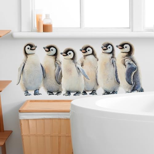 wall murals penguin