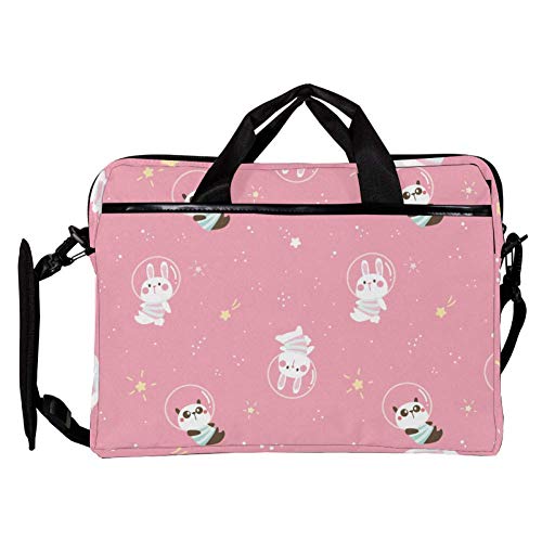 Porta portátil de 15,4 pulgadas anticaídas Panda Rabbit, evita arañazos en tu ordenador 3