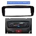 Produktbild PSOIHGTFS EIN Din Autoradio Fascia Fit für Citroen C1 Aygo Peugeot 107 DVD Stereo-Panel Dash Montage Installation Trim Kit Rahmen Lünette,Schwarz