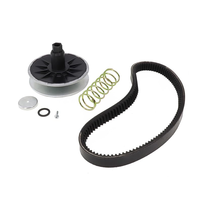 1 Juego de polea, variador secundario de Metal de Dos etapas, Negro for D105 E100 X105 X106 MIA12482, Accesorios for cortacésped