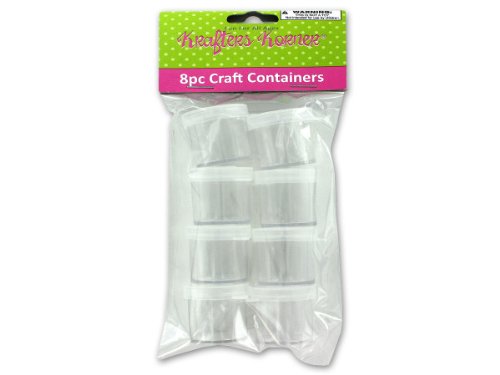 krafters korner Small Craft Containers - Pack of 24