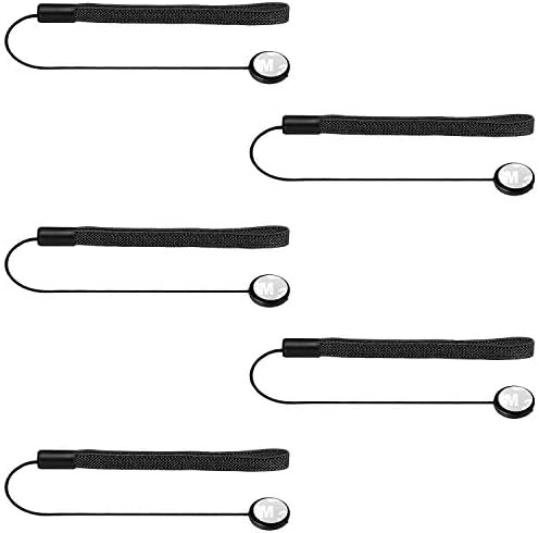 5 Pcs Altura Photo Lens Cap Keeper, Camera Lens Cap Leash for DSRL & Mirrorless Lenses - Camera Lens Keeper/Lens Holder for Canon, Nikon, Sony, Sigma, Tamron & Others Camera Lens Accessories