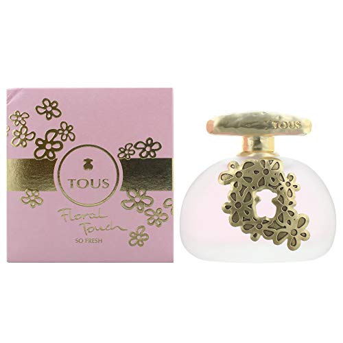 Amazon.com: Tous Floral Touch So Fresh para mujer Eau De Toilette Spray,  3.4 oz : Belleza y Cuidado Personal
