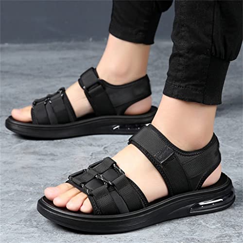 Mesh Sandals Men's Beach Shoes Breathable Air Cushion Men Casual Sandals Sandalias(39)2
