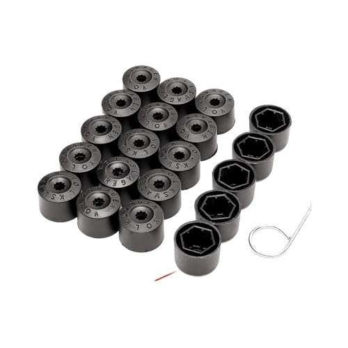 20Pcs for B7 Wheel Tire Hub Cap Nut Bolt Cover Rim Tyre Screws Pl>UG*s Studs Car Decorations Accessories(20pcs-B)
