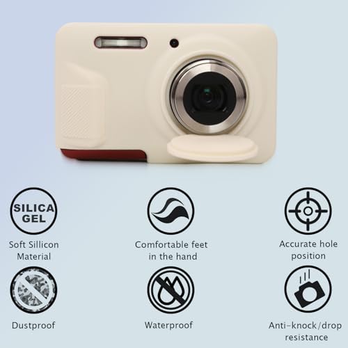 Funda de silicona para cámara Kodak Pixpro FZ55 miniatura 4