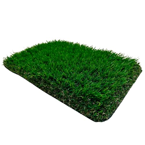 Flonatur Césped Artificial TOKIO 40 mm | Rollo 2x10 m | Natural y Realista | Resistente UV | Hilo en Forma de C | Reciclable y No Tóxico | Alta Densidad 18.900 Puntadas | Drenaje 800 l/h/m²