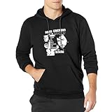 Long Sleeve Men\'s Pullover Hooded with Pocket Roky Erickson T 8 Sweatershirt S