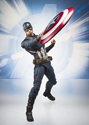 Tamashii Nations Bandai S.H. Figuarts Captain America miniatura 4