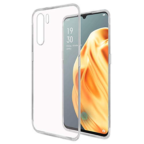 Image of Case Creation Brand - Mobile Cover for Oppo K5 (Soft & Flexible Back Case), Transparent