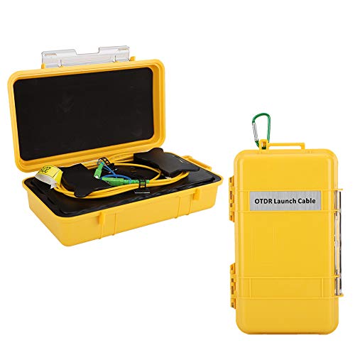 Cable OTDR SC Monomodo 9/125 de 1 Km con caja de almacenamiento portátil para pruebas