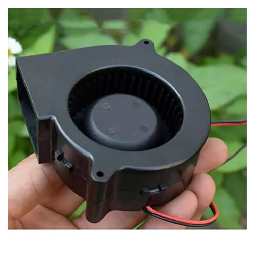 3/5/10個 3W ミニブラシレスファン 大風量 7530 ファン DC 12V 小型マイクロファン ワームブロワー グリル バーベキューストーブ用ブロワー モーターアクセサリー(5PCS,DC12V Normal version)
