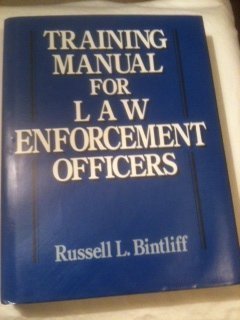 Hardcover Training Manual for Law Enforcement Officers Book